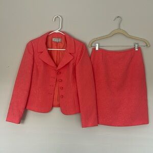 Tahari Arthur S. Levine Jacket and knee length skirt 2P